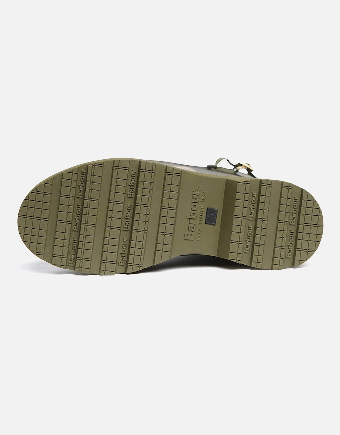 Dena Womens Tall Wellies - Olive/Ancient Tartan