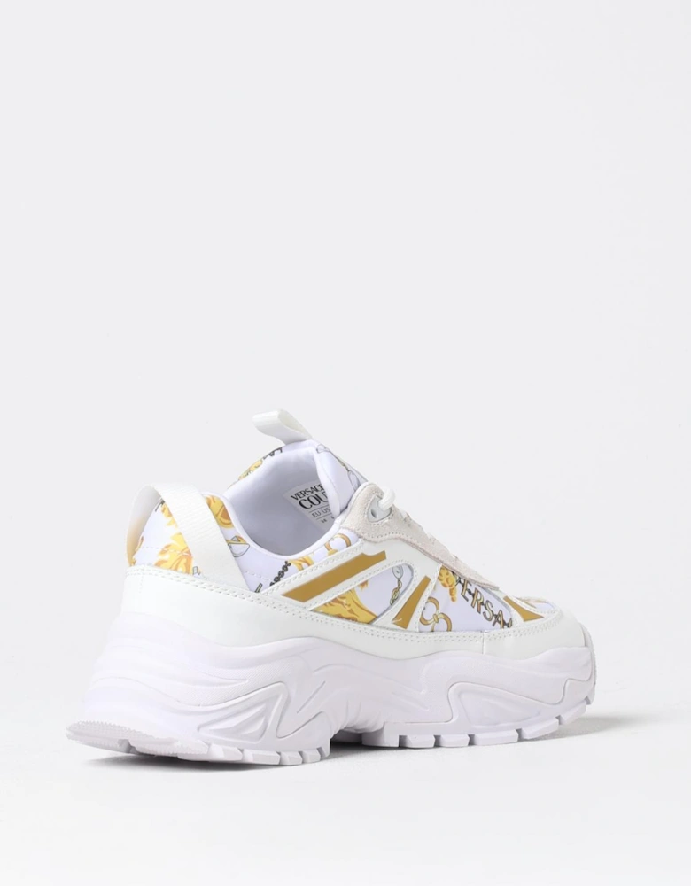 Barocco Print Sneakers Casual Style