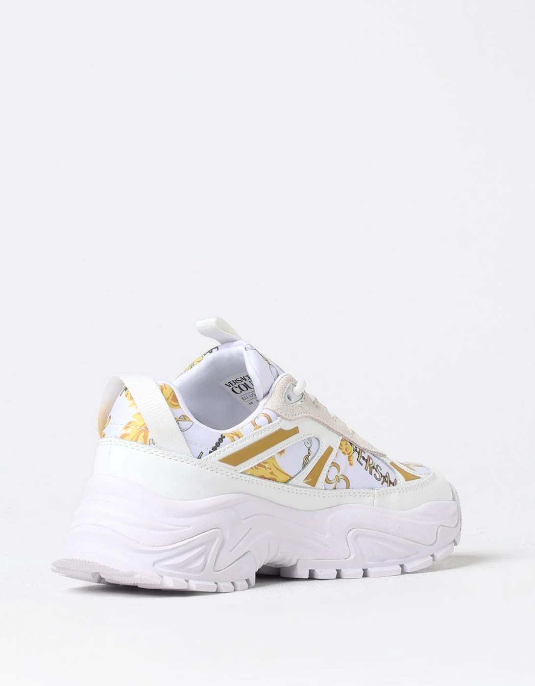 Barocco Print Sneakers Casual Style