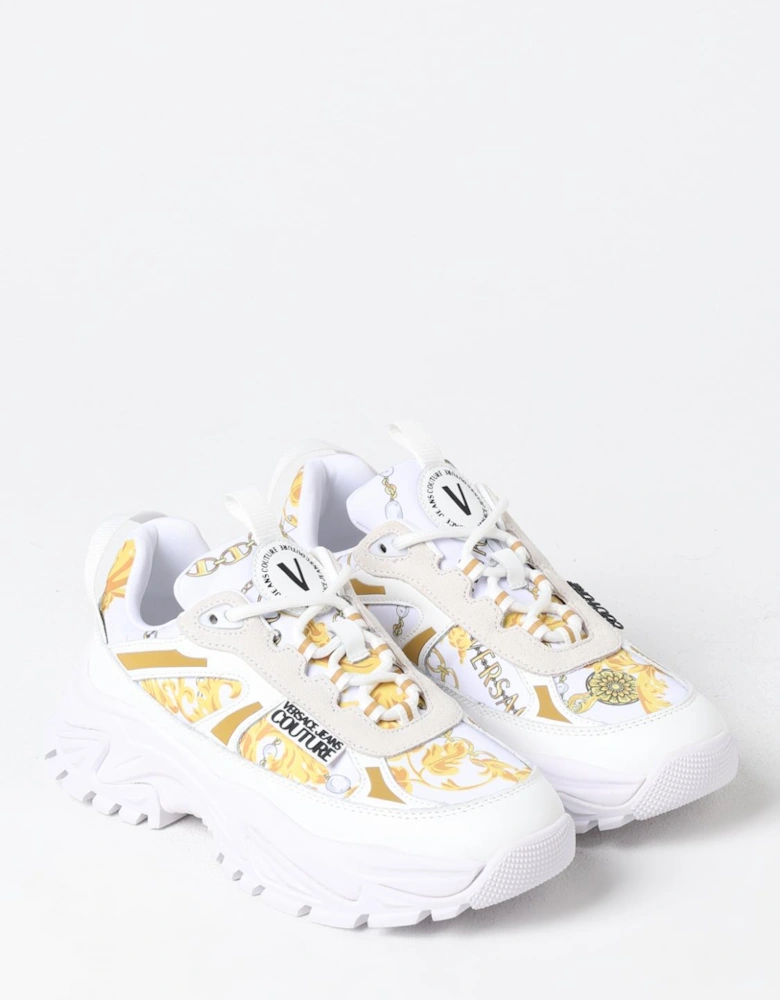 Barocco Print Sneakers Casual Style