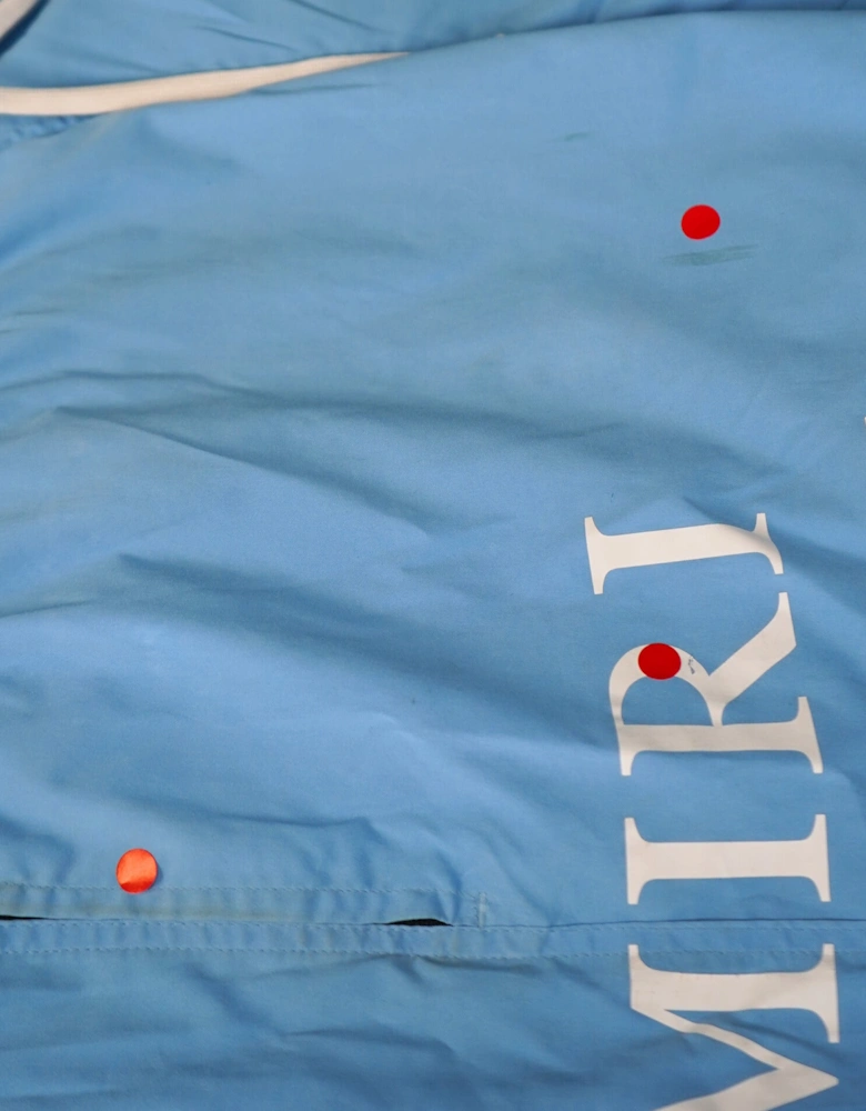 Ma Bar White Logo Drawstring Swim Shorts Carolina Blue (Defect)