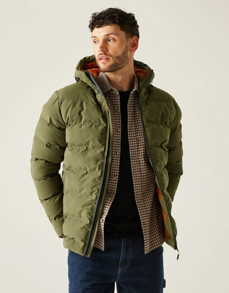 Mens Altoro Thermal Breathable Hooded Padded Jacket