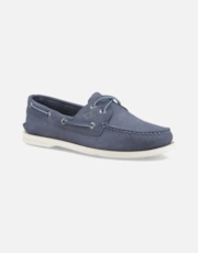 Dark Blue Leather