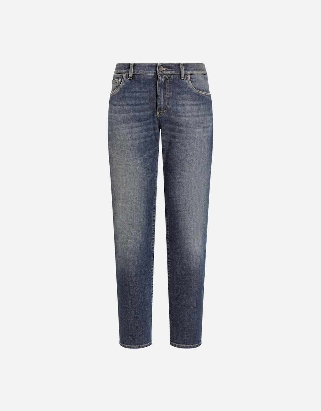 Plaque Skinny Stretch Jeans Denim Blue, 4 of 3