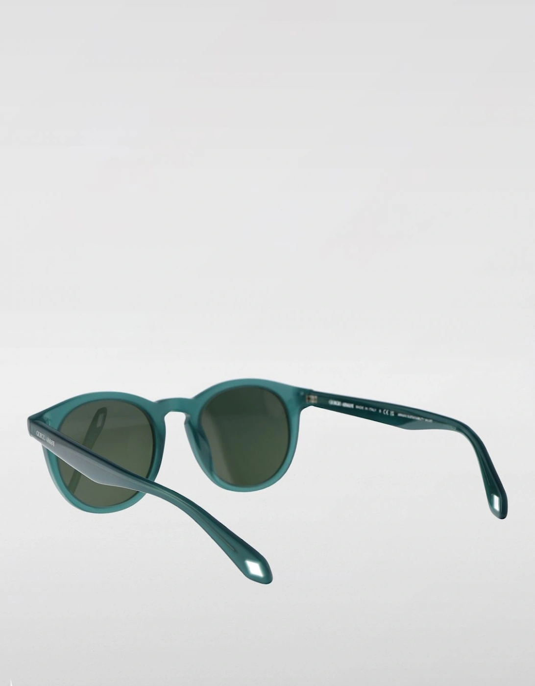 Round Sunglasses Matte Teal UV Protection