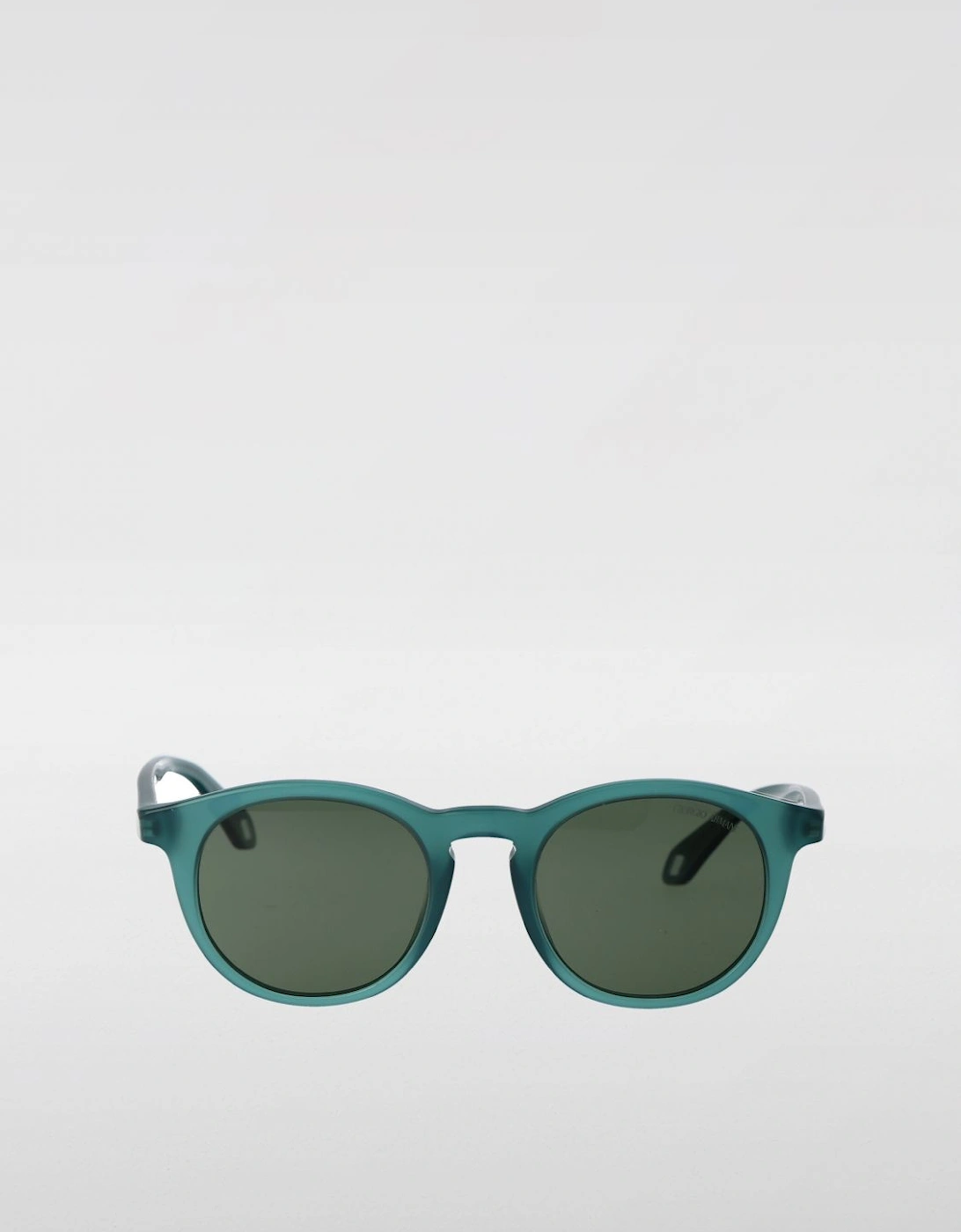 Round Sunglasses Matte Teal UV Protection