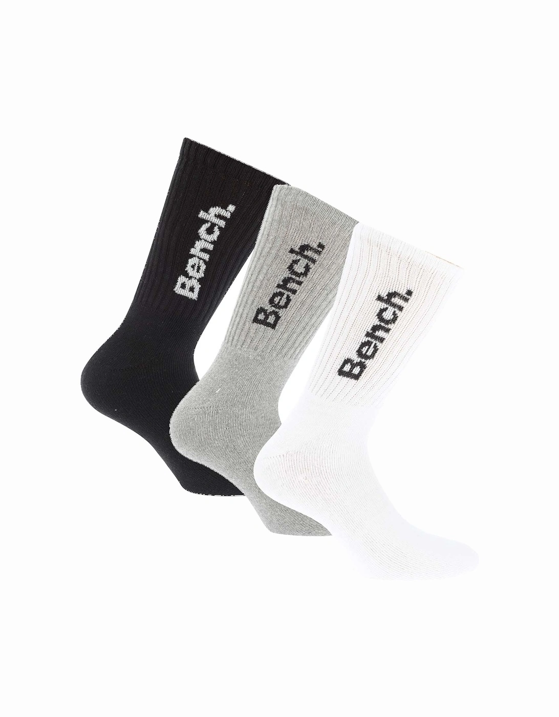 Mens Daxter 5 Pack Crew Socks, 2 of 1