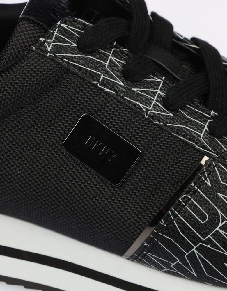 Davie Lace Up Wedge Trainers