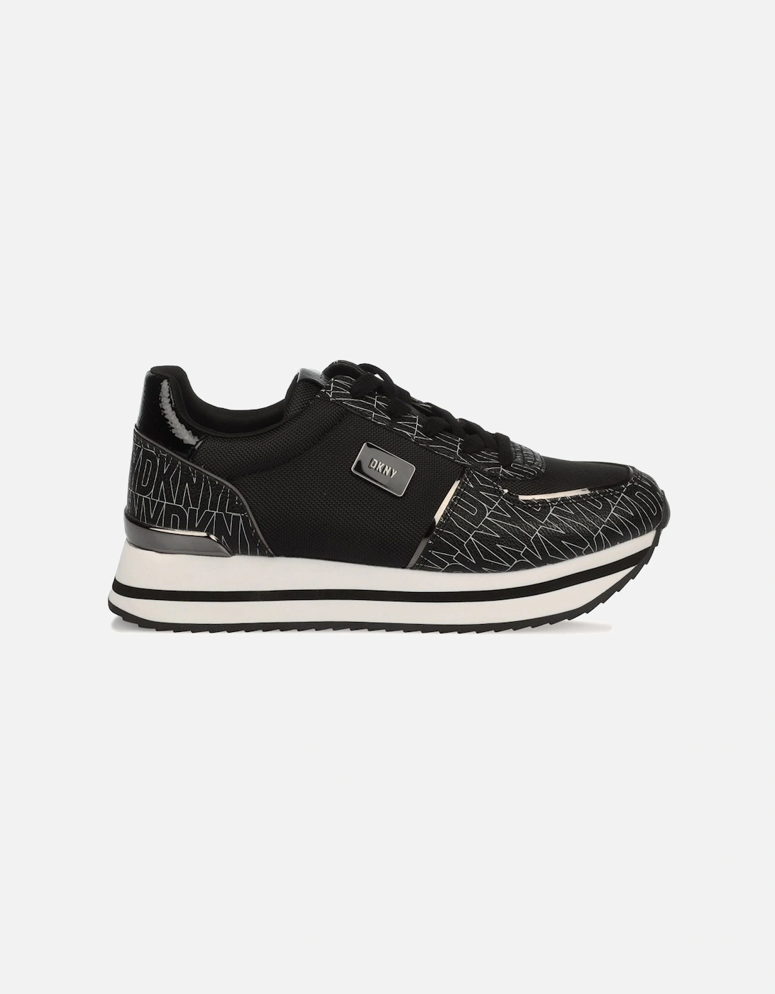 Davie Lace Up Wedge Trainers, 7 of 6