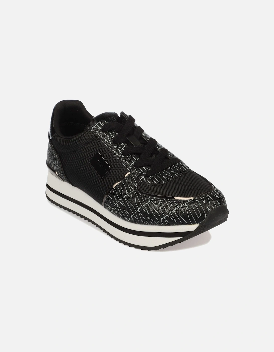 Davie Lace Up Wedge Trainers