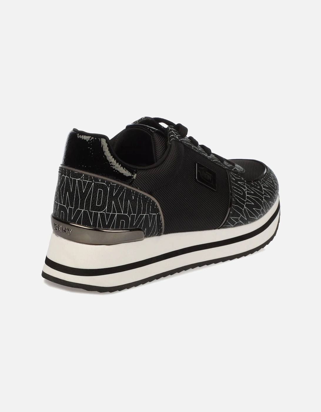 Davie Lace Up Wedge Trainers