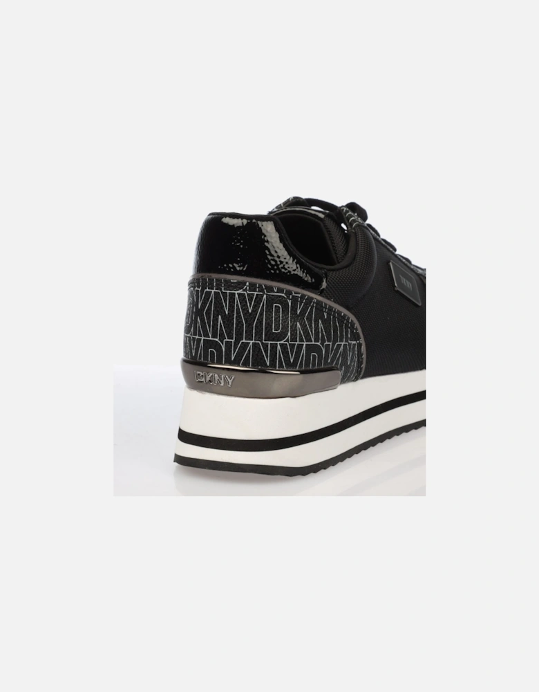 Davie Lace Up Wedge Trainers