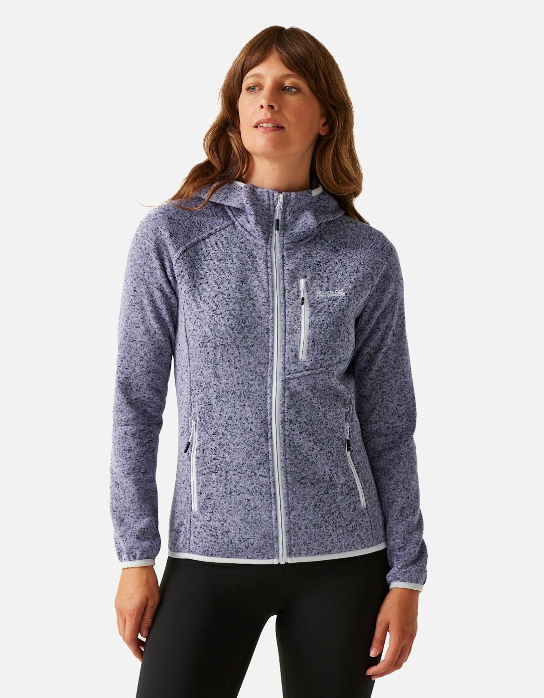 Womens/Ladies Newhill II Marl Full Zip Hoodie