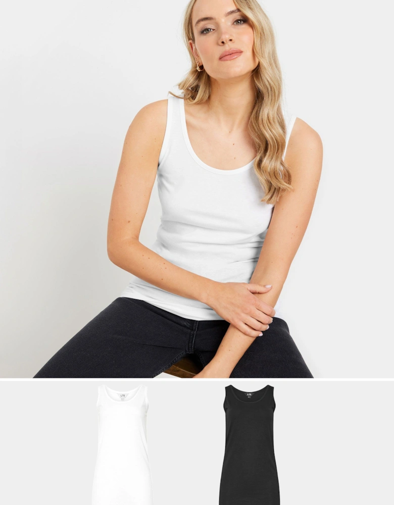 Tall 2 Pack Vest Tops