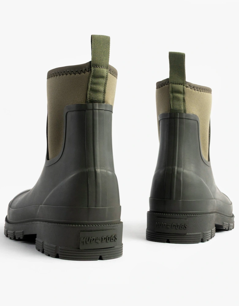 BROOKE Womens Wellington Boots Dark Green
