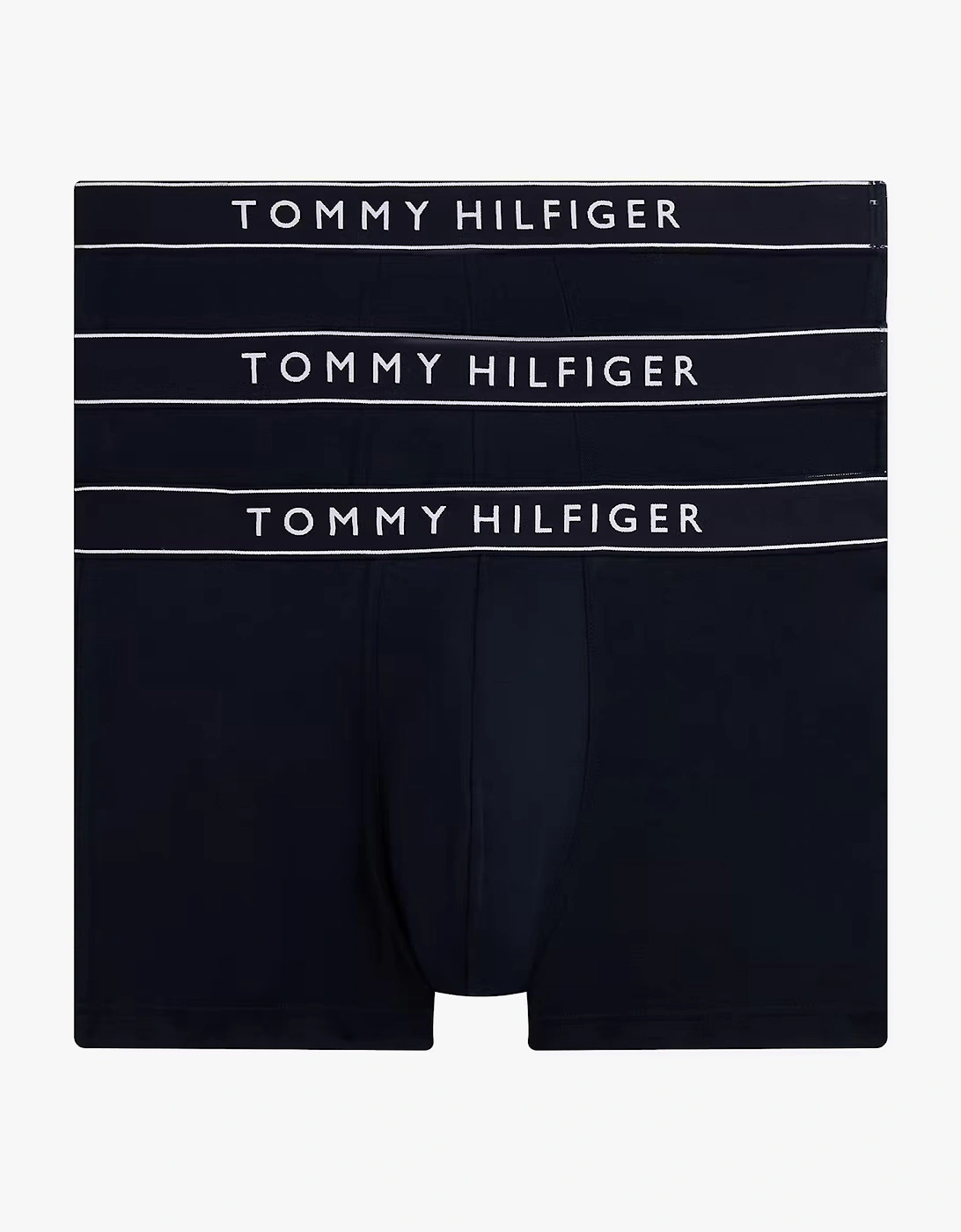 Mens 3 Pack Logo Waistband Trunks Multi, 5 of 4
