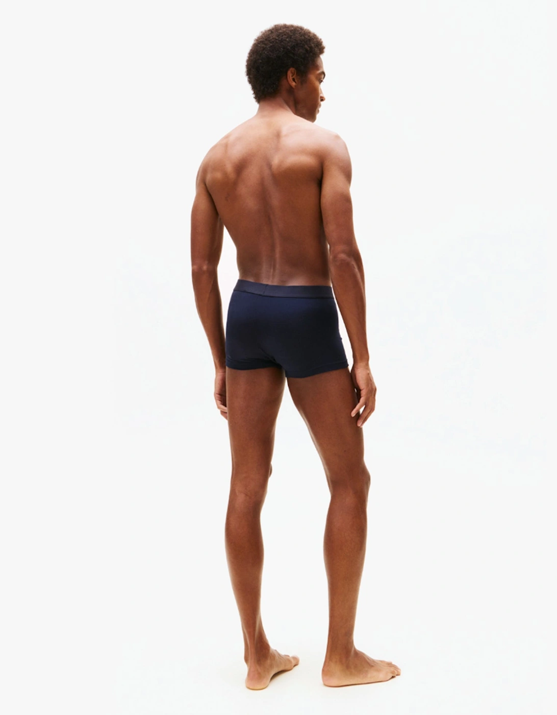 BOXER BRIEF 3 Pack Mens Cotton Stretch Navy