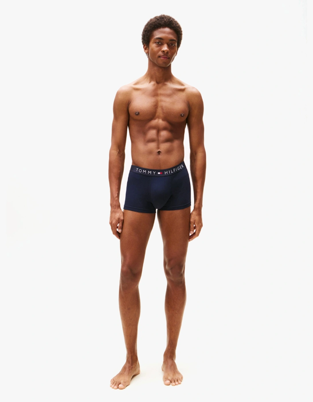 BOXER BRIEF 3 Pack Mens Cotton Stretch Navy