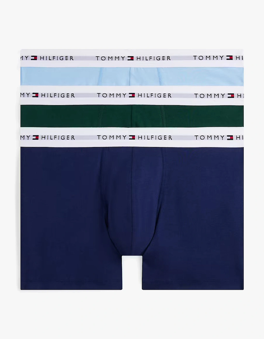 Mens 3 Pack Logo Waistband Boxer Briefs Multi, 5 of 4