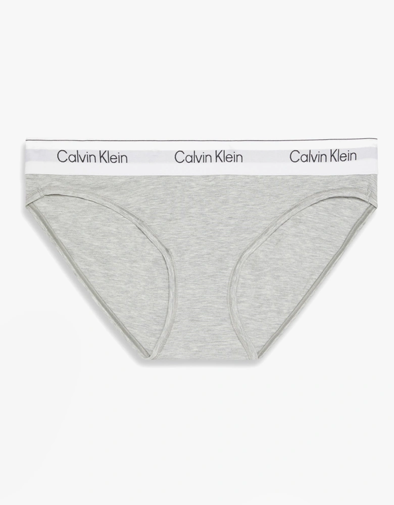 Icon Cotton Modal Womens Bikini Brief Grey