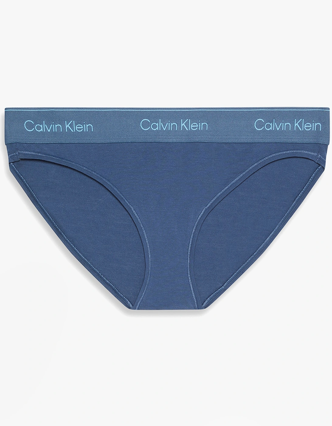 Women's Calvin Klein Icon Cotton Modal Womens Bikini Brief Denim - Blue - Size: MEDIUM