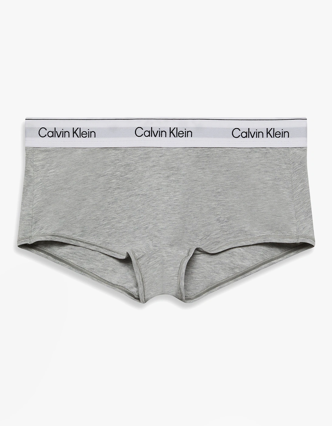 Icon Cotton Modal Womens Boy Shorts Grey, 5 of 4