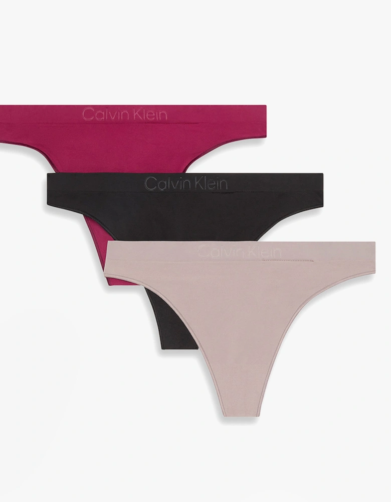 Bonded Flex Seamless 3 Pack Thong Multi