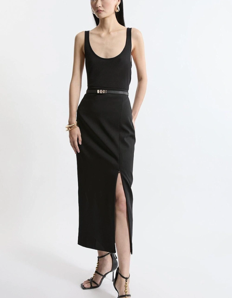 Tailored Midaxi Skirt