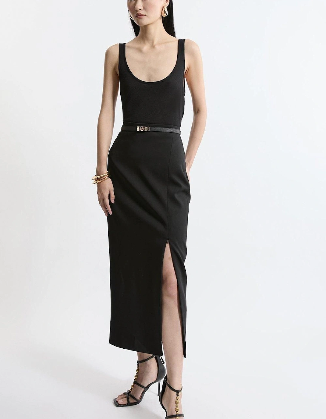 Tailored Midaxi Skirt, 2 of 1