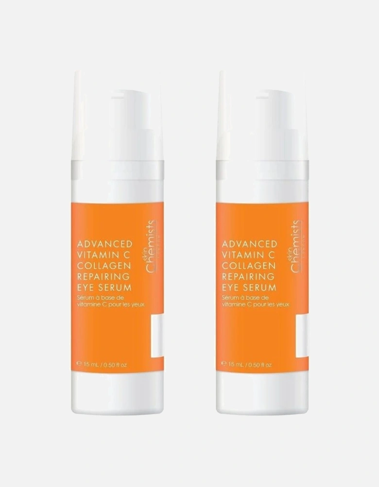 Advanced Vitamin C Collagen Repairing Eye Serum 15ml Twin Value Savings Pack