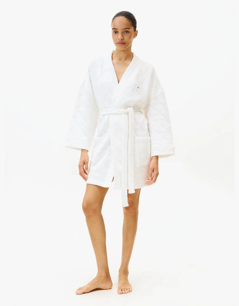 GIFT QUILTED ROBE Womens Bathrobes Ivory