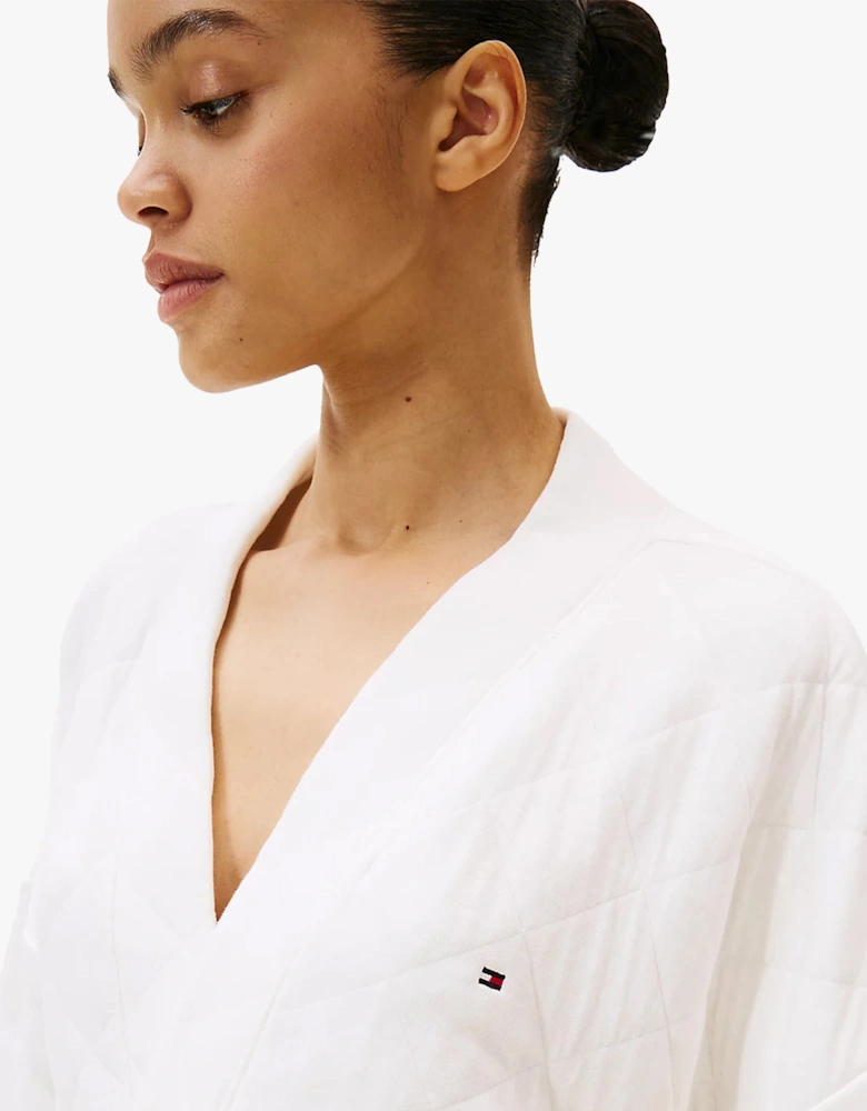GIFT QUILTED ROBE Womens Bathrobes Ivory