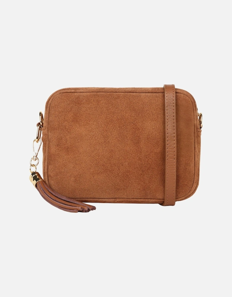 Crossbody Suede Messenger Bag