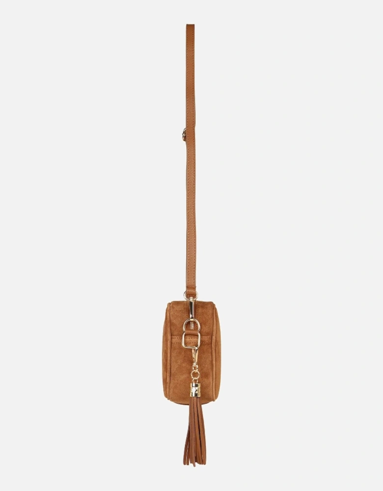 Crossbody Suede Messenger Bag
