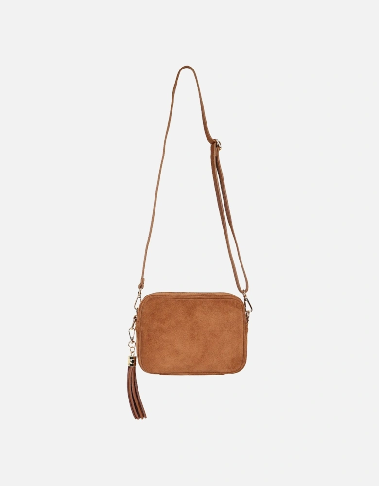 Crossbody Suede Messenger Bag