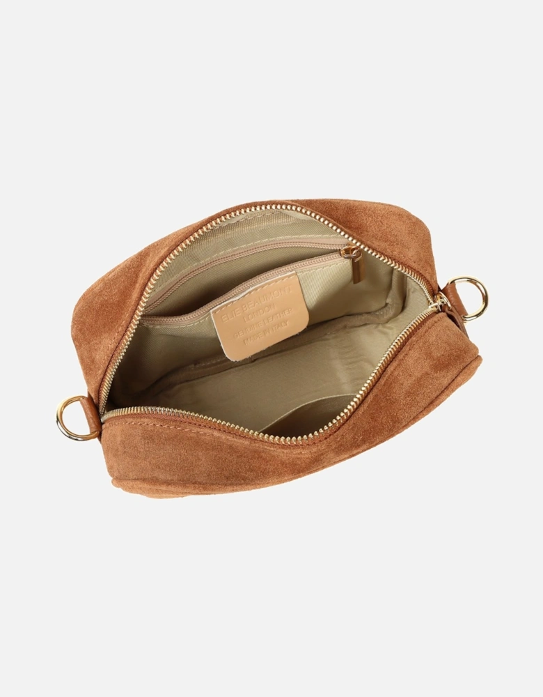 Crossbody Suede Messenger Bag