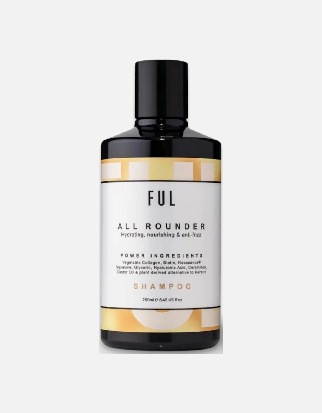 All-Rounder Shampoo 250ml – Sulphate-Free Cleanser for Dry, Damaged & Frizzy Hair, 2 of 1