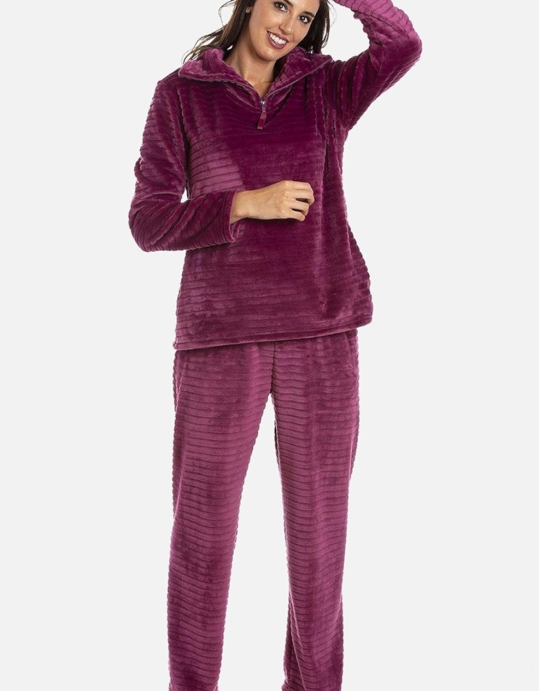 Supersoft Two Piece Striped Pyjama Set