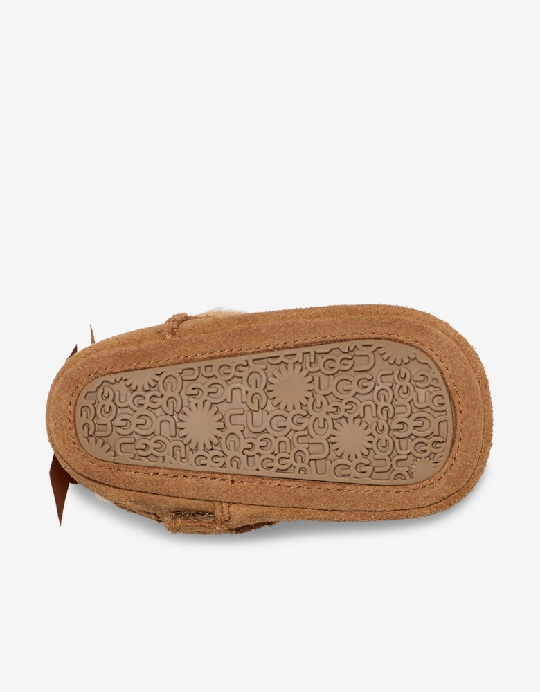 Baby Girls Bailey Bow Boots in Brown