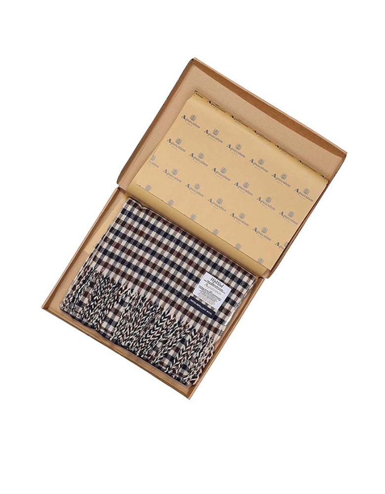 Active Club Check Water Repellent Scarf