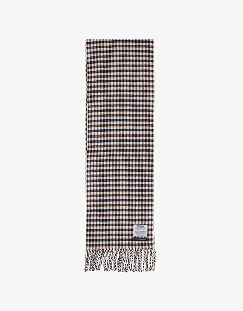 Active Club Check Water Repellent Scarf