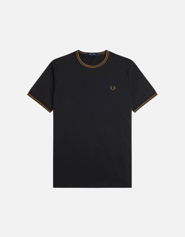 FP Twin Tipped T-Shirt - Black/Shaded Stone