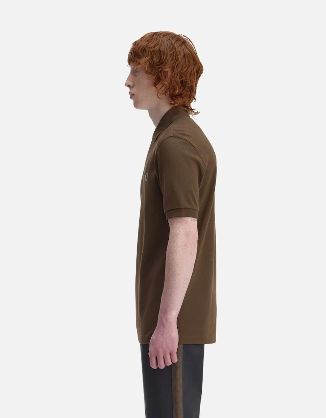 The Polo Shirt - Burnt Tobacco/Stockport Blue