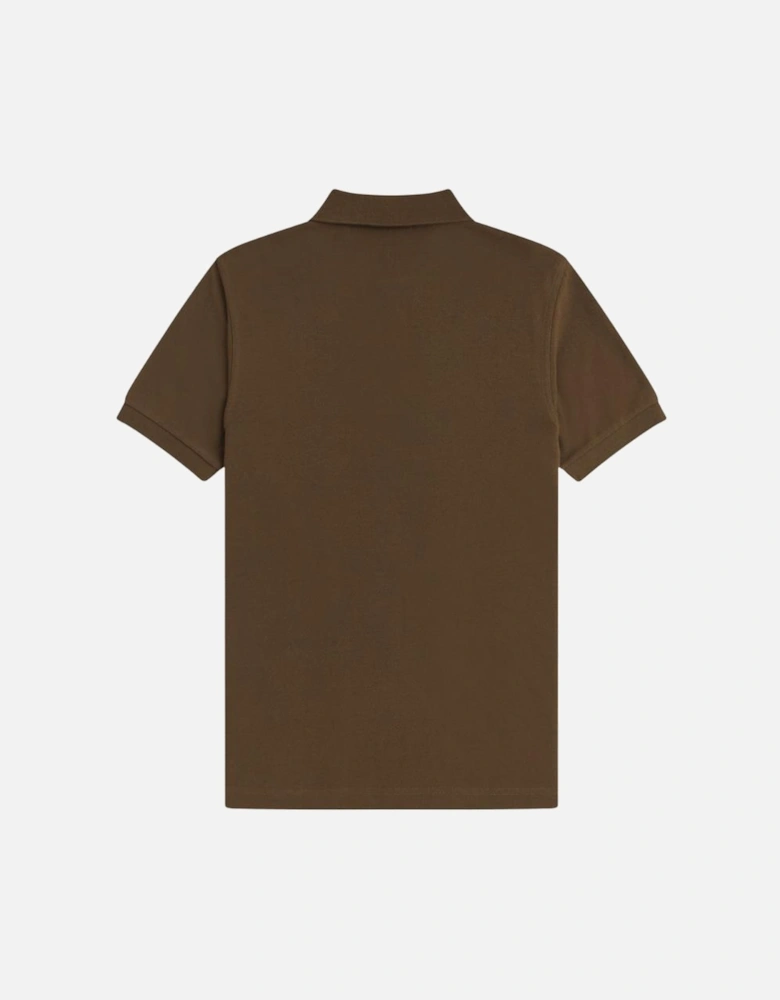 The Polo Shirt - Burnt Tobacco/Stockport Blue