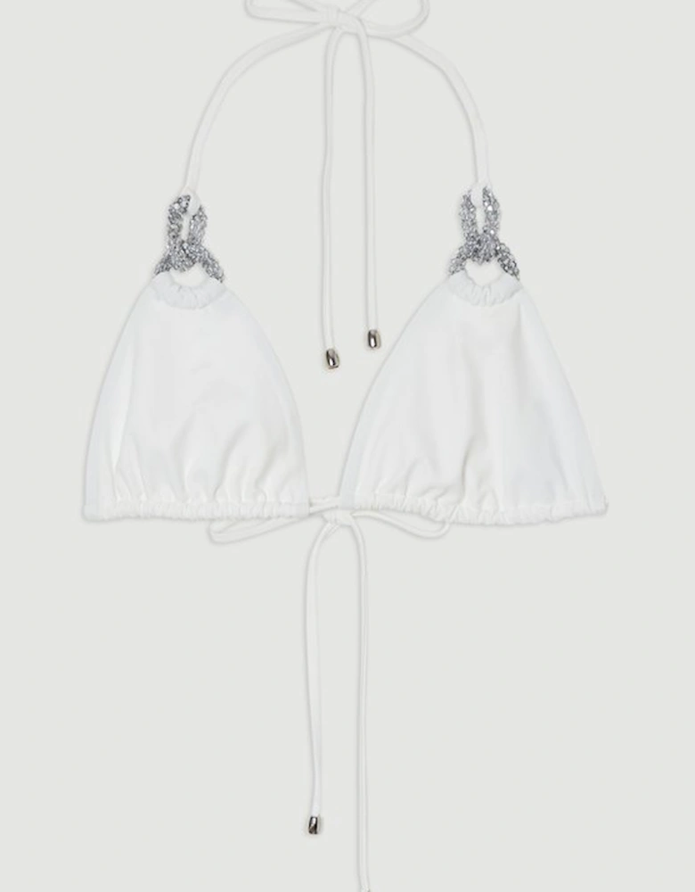 Hardware Detail Triangle Bikini Top