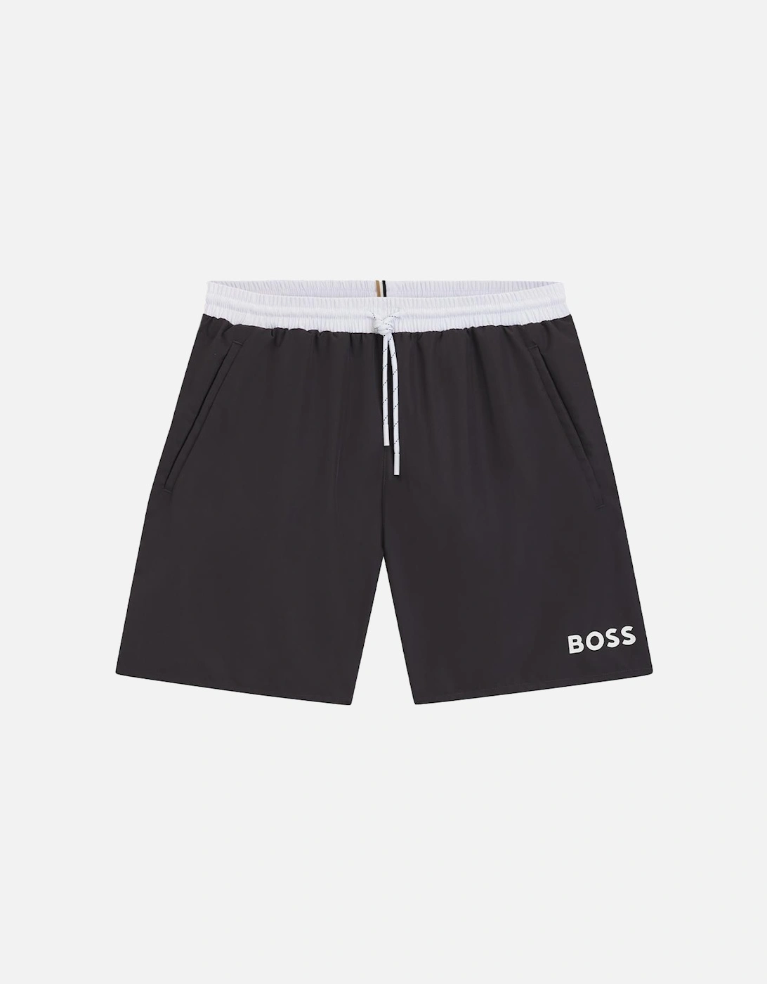 Boss Starfish Swim Shorts, Dark Grey, 2 of 1