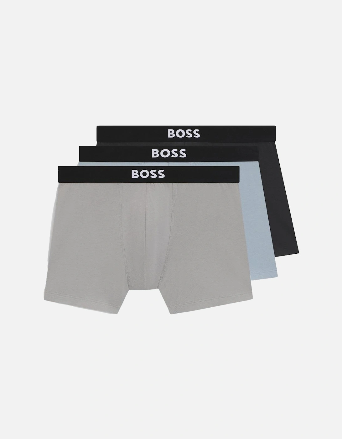 BOSS 3-Pack Boss One Boxer Briefs, Black, Grey, Blue, 2 of 1
