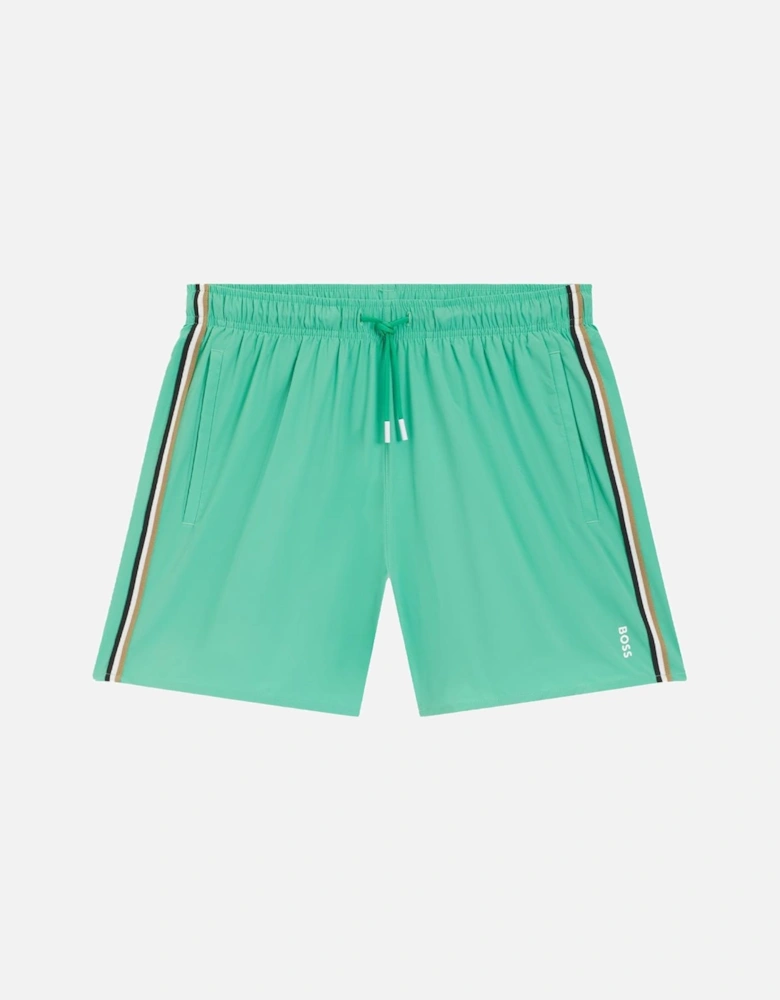 BOSS Iconic Swim Shorts, Bright Green