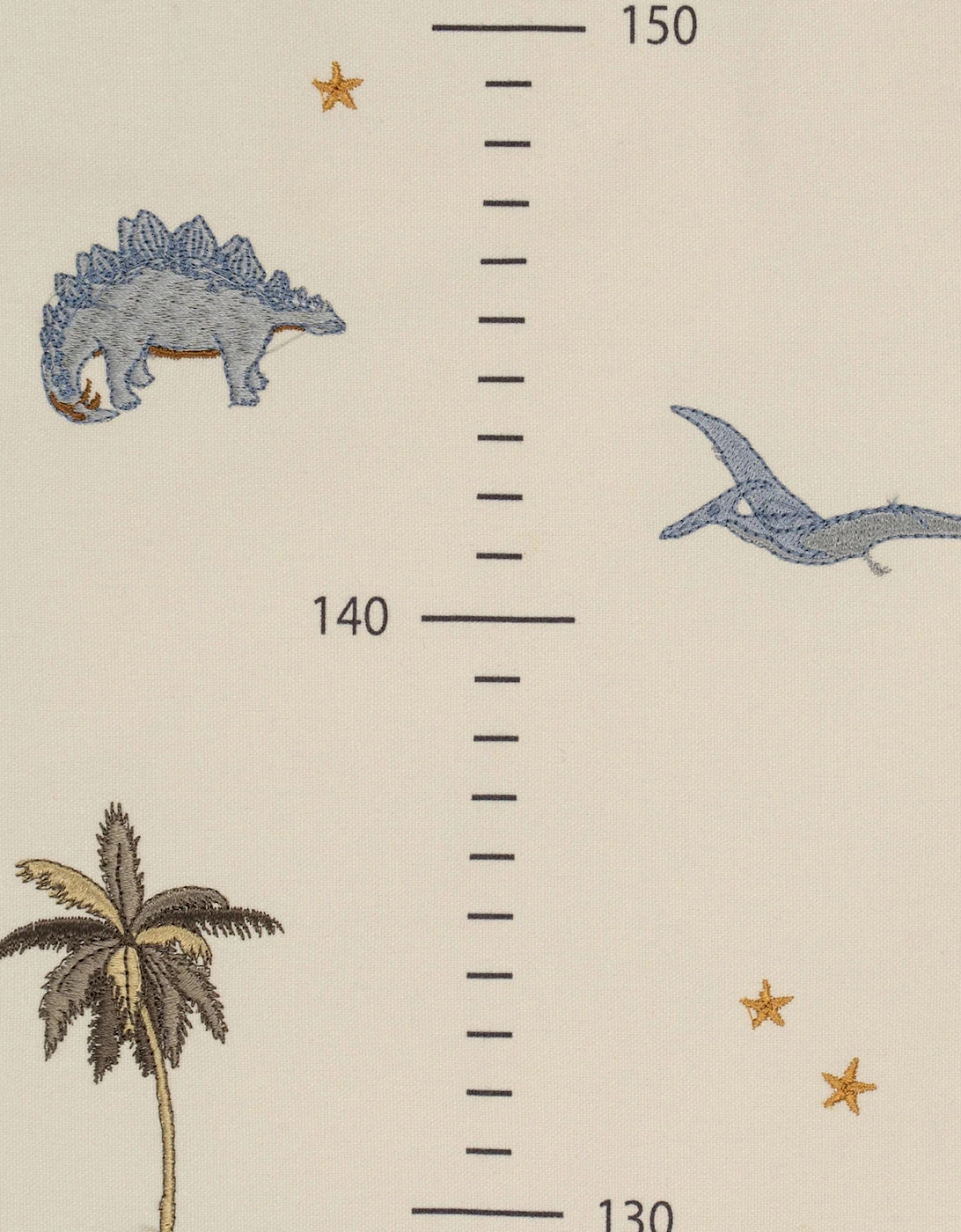 Konges Sløjd Kids Dino How Tall Am I Now Height Chart in Multicolour