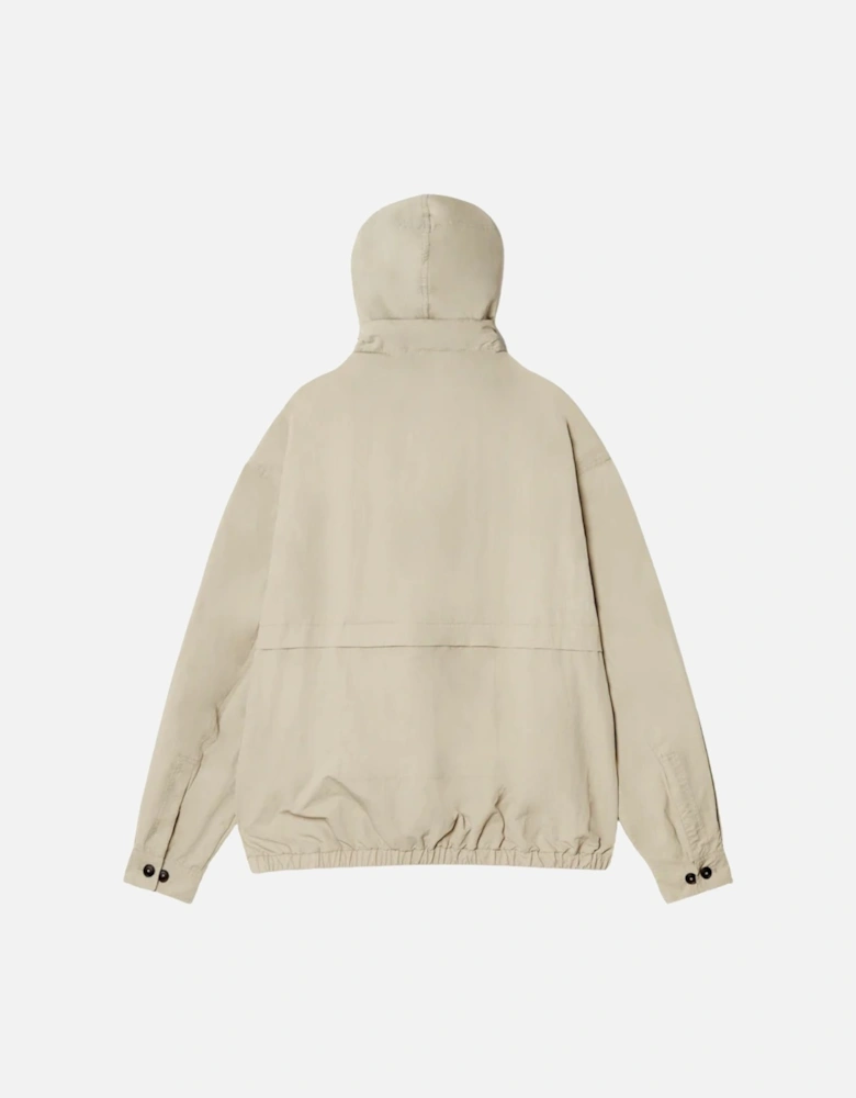 Cream Technical Windbreaker Jacket